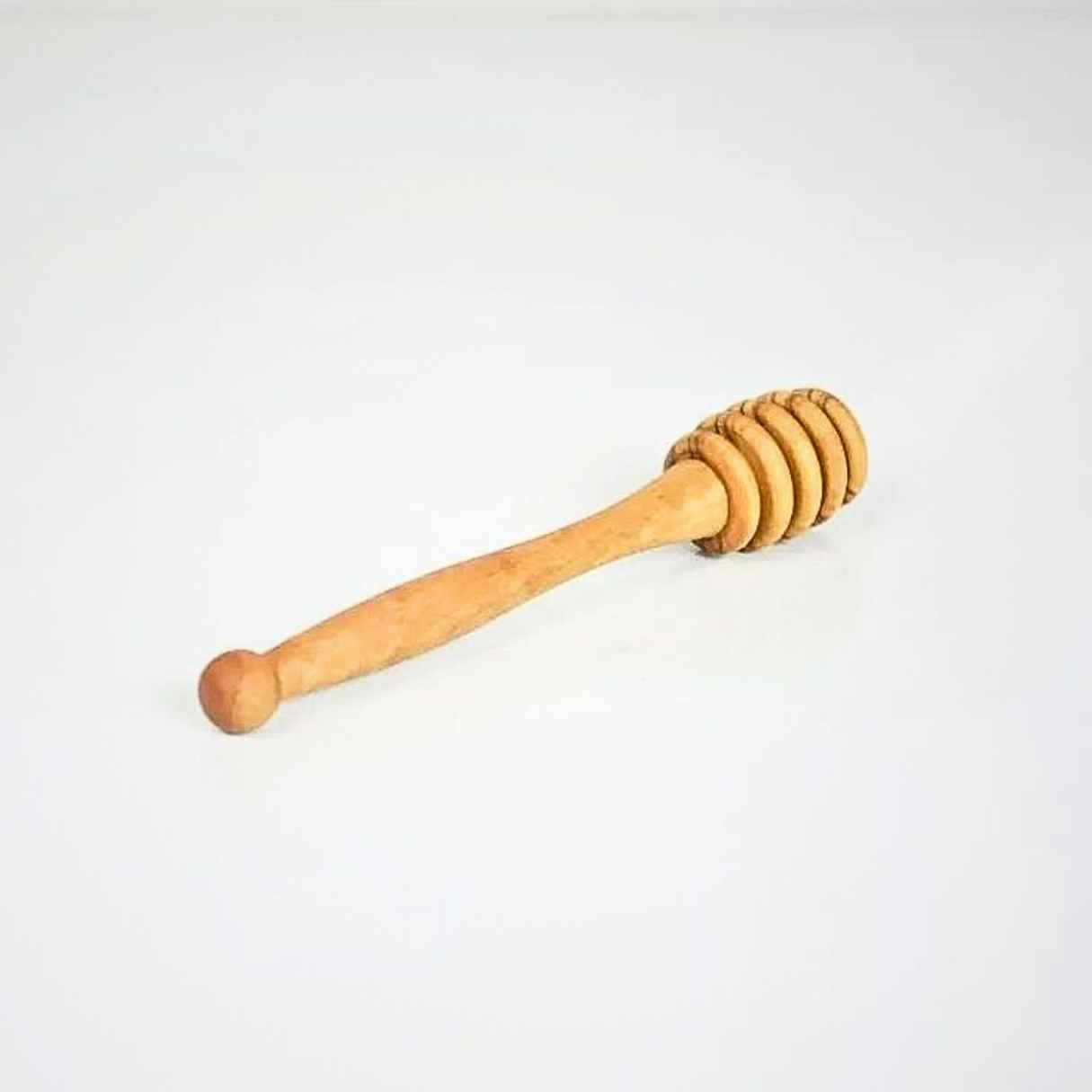 Honey Spoon - Wooden Honey Stick Honey Dipper - The Organic Store