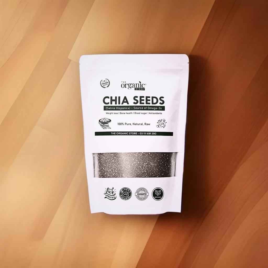 Chia Seeds - Imported from Mexico - Premium Quality - The Organic Store