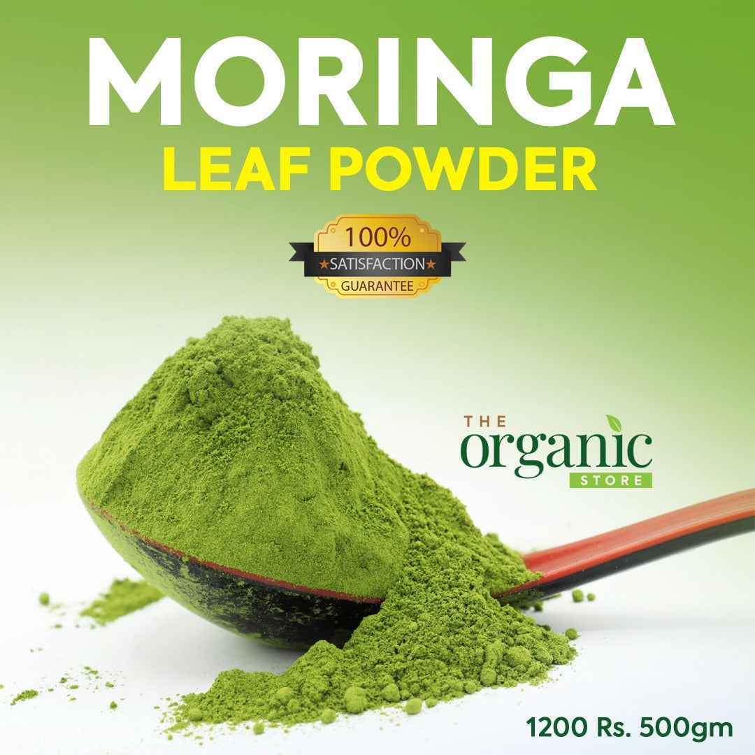 1kg Organic Bee Honey + 500 gm Moringa Leaves Powder - The Organic Store