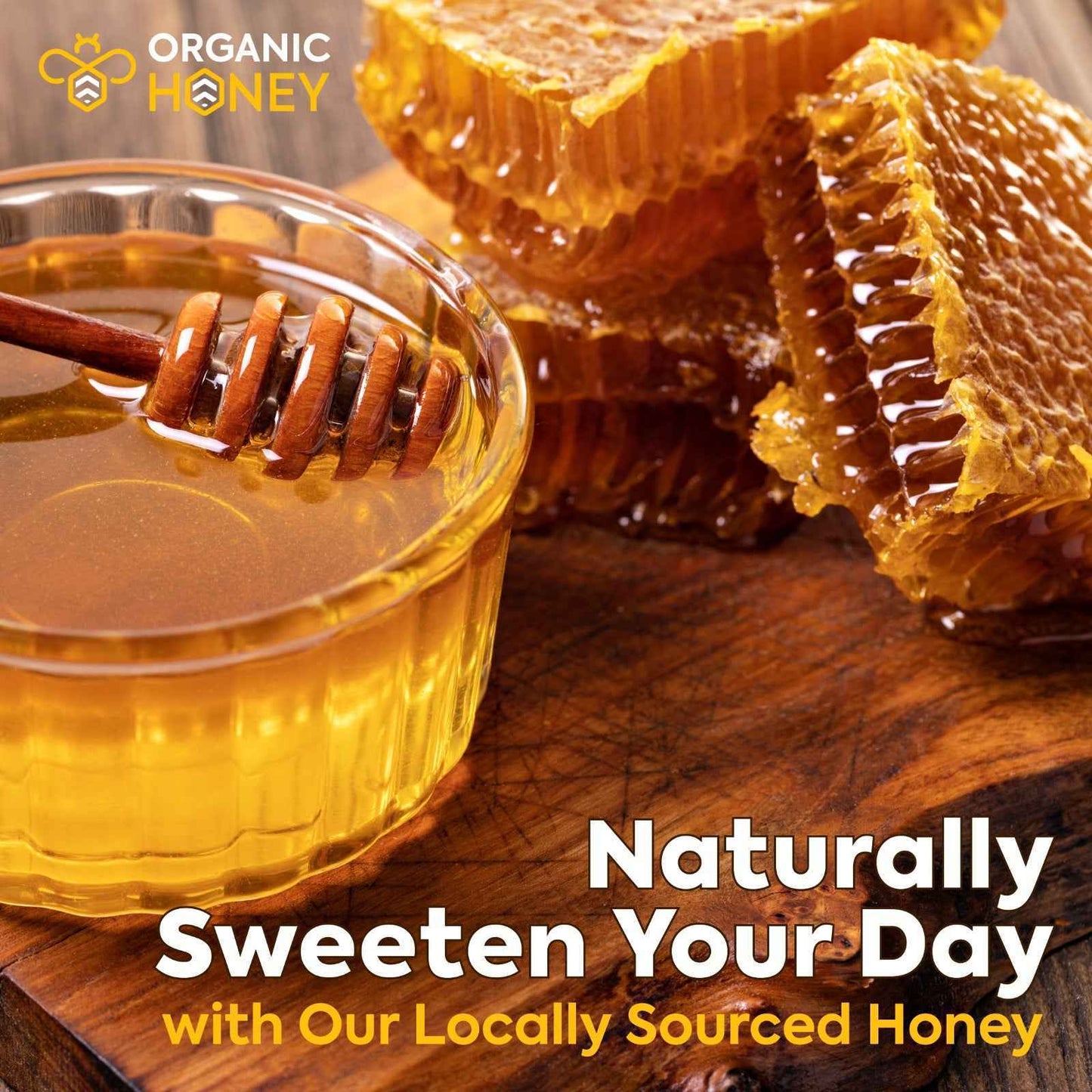 Premium and Natural Honey 3 KG with 90 Moringa Capsules - The Organic Store