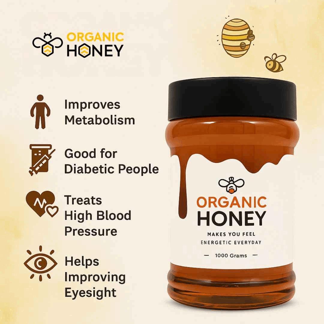 Organic Honey - Pure, Natural & Raw - The Organic Store