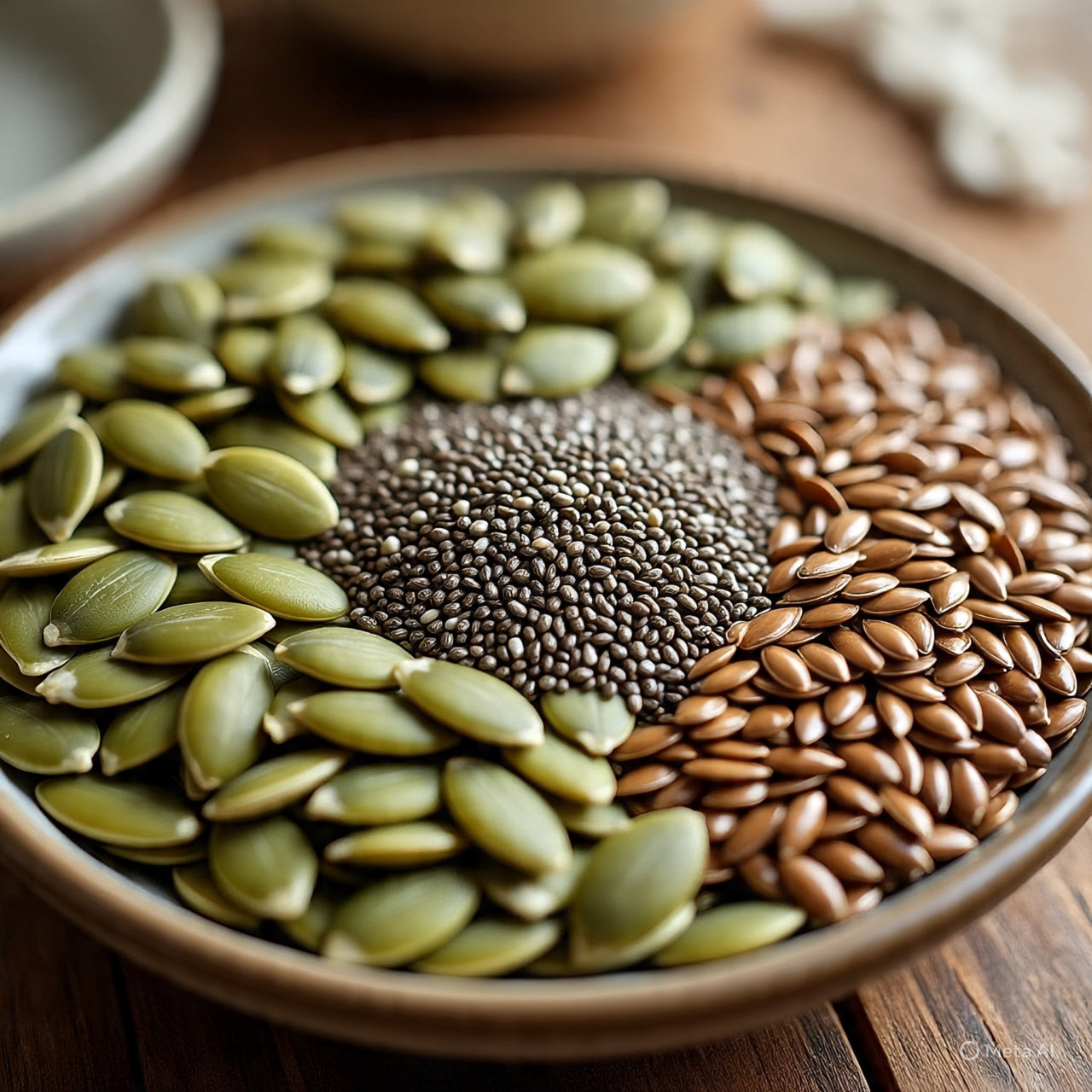 Superfood Seeds Bundle – 3 Pack (Chia, Pumpkin, & Flax Seeds) – 1 KG