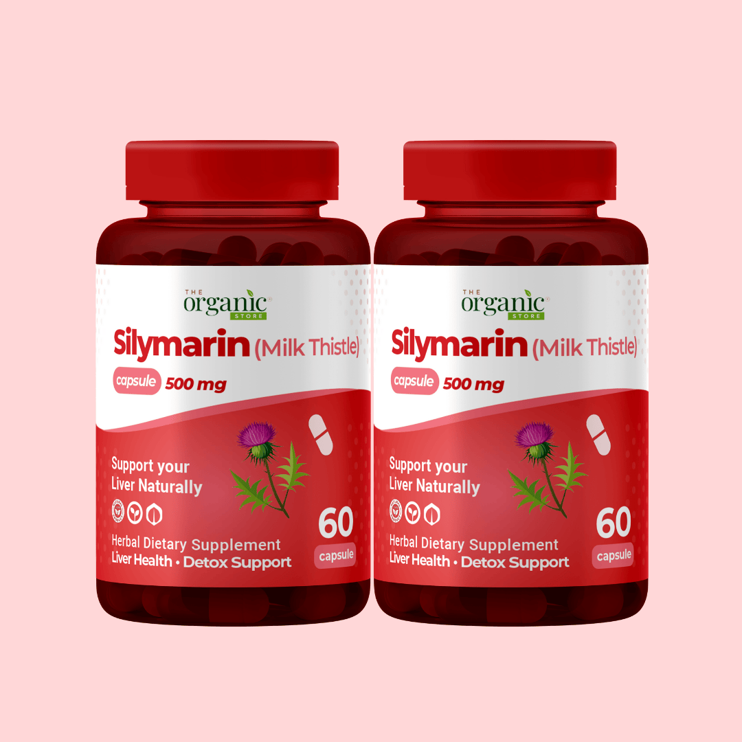 Silymarin Capsules 500mg – Pure Milk Thistle (Onth Khatara اونٹ کٹارہ)