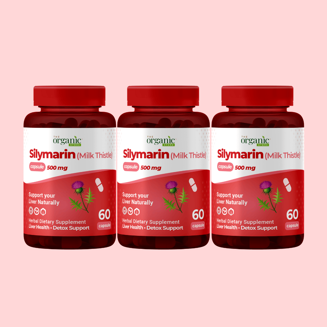 Silymarin Capsules (Milk Thistle) 500mg – Liver Support