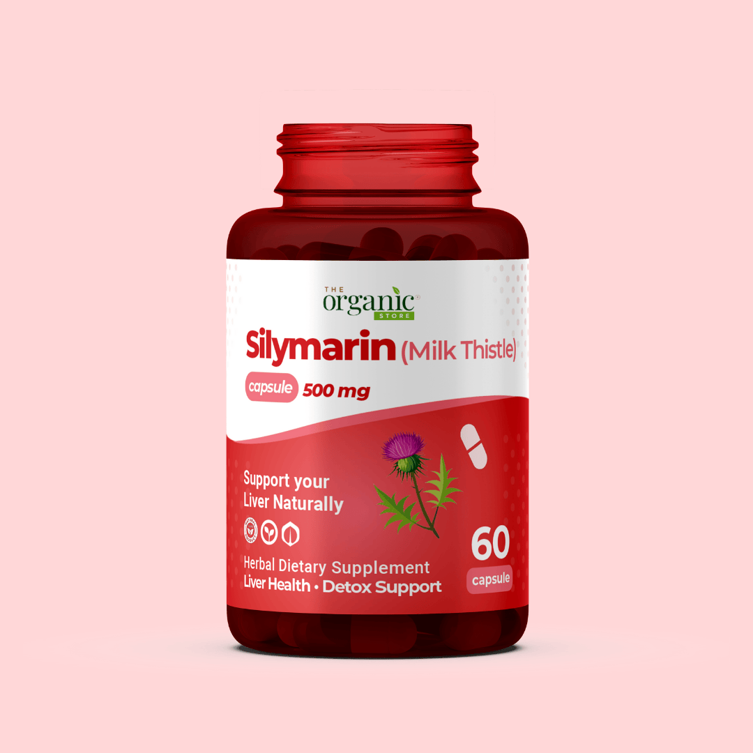Silymarin Capsules (Milk Thistle) 500mg – Liver Support