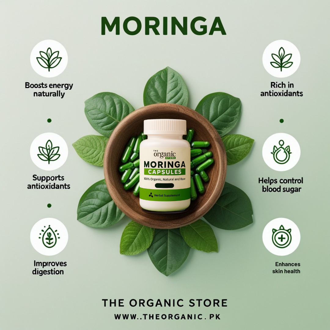 Organic Super Pack – Multiflora & Sidr Honey, Moringa & Ashwagandha Capsules