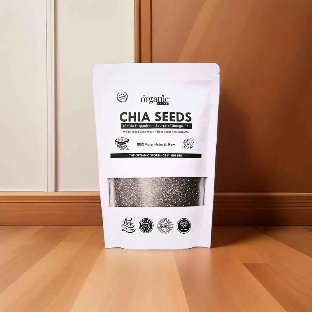 Chia Seeds - Imported from Mexico - Premium Quality - The Organic Store