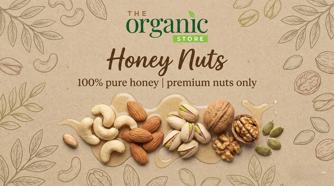 Introducing Honey Nuts: Pure Raw Honey with Premium Mixed Nuts