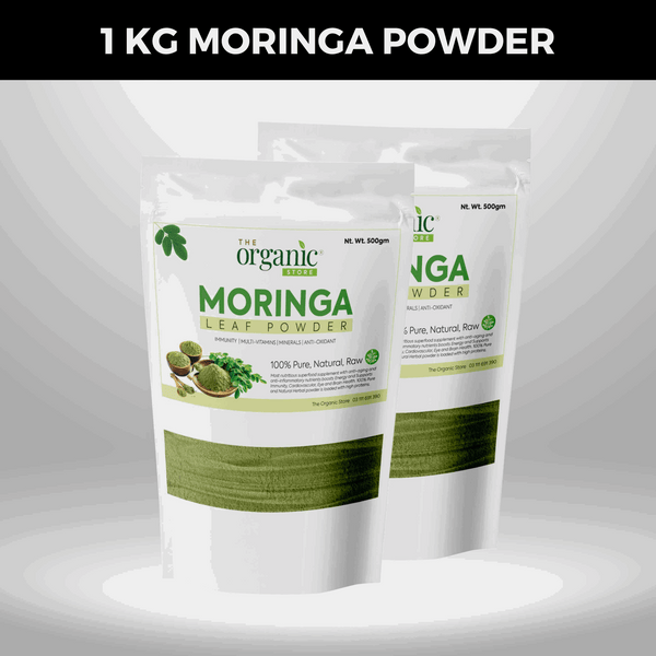 Moringa Oleifera Leaves Powder - 1 kg - Free Shipping (سوہانجنا) - The Organic Store