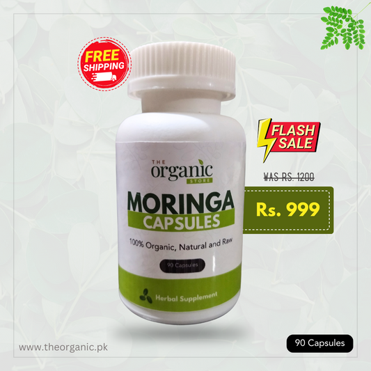 Moringa Capsules - Premium Quality - Moringa Leaf, Immune Support