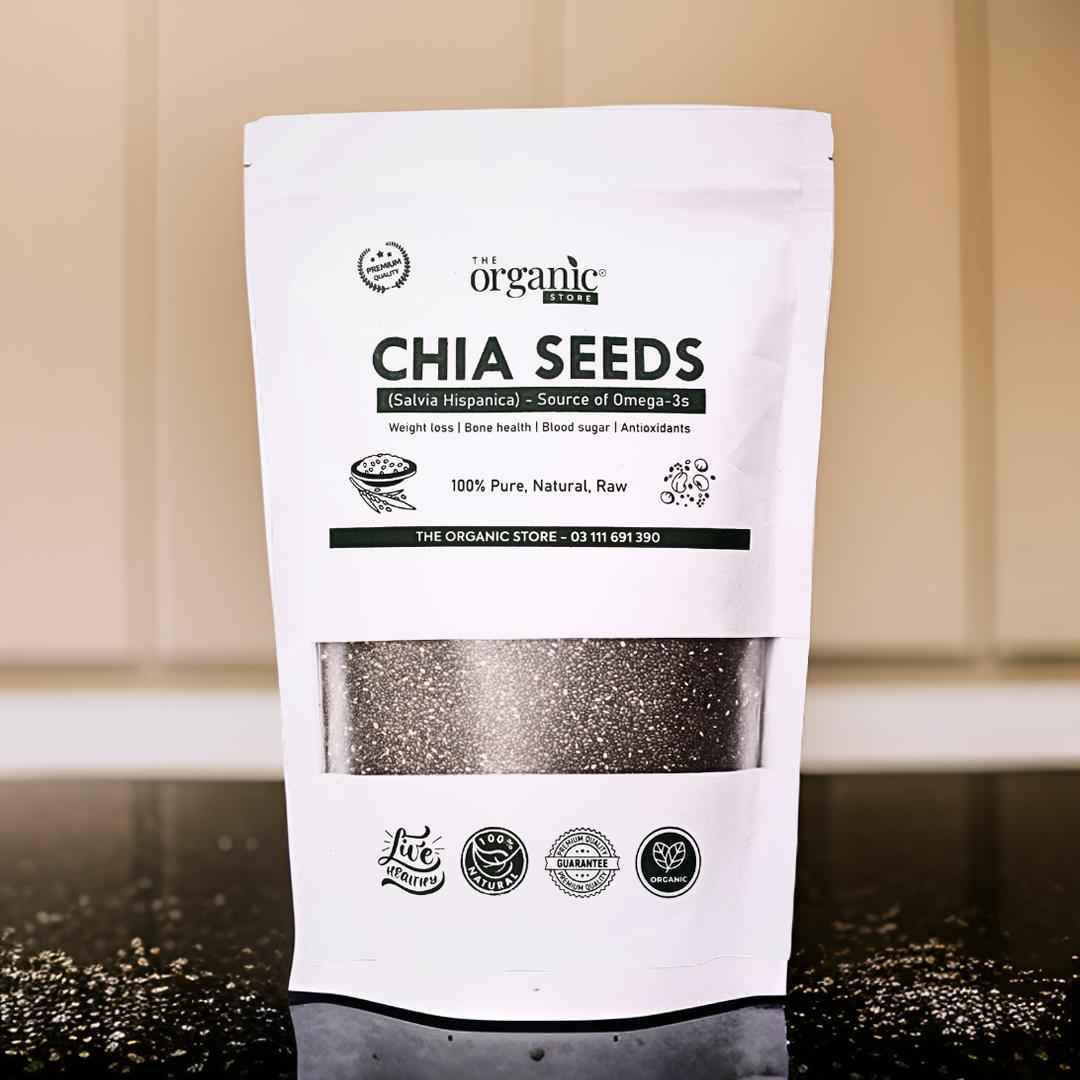 Chia Seeds - Imported from Mexico - Premium Quality - The Organic Store