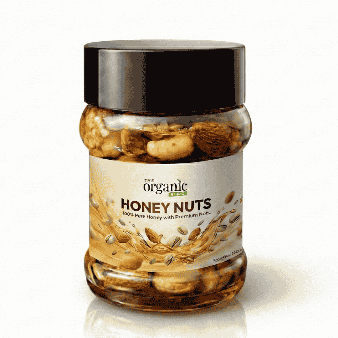 Honey Nuts - Pure Raw Honey with Premium Mixed Nuts