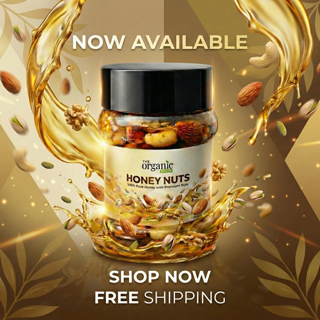 Honey Nuts - Pure Raw Honey with Premium Mixed Nuts