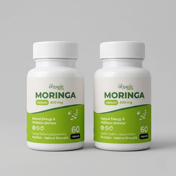 120 Moringa Capsules Bundle – Pure Sohanjana Leaf Supplement (سوہانجنا)