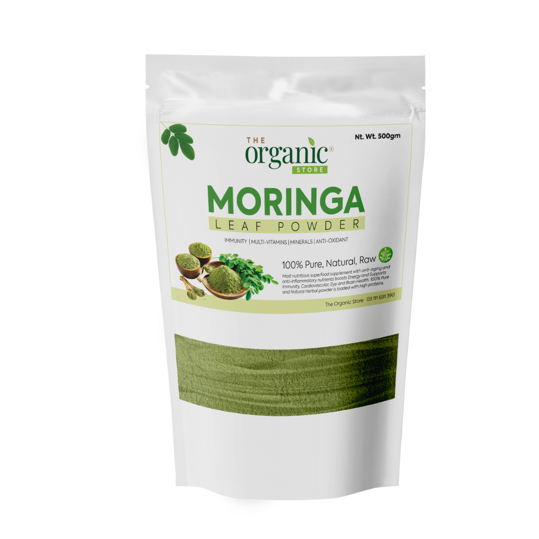 Moringa Leaves Powder - Raw, Pure, Natural - Oleifera