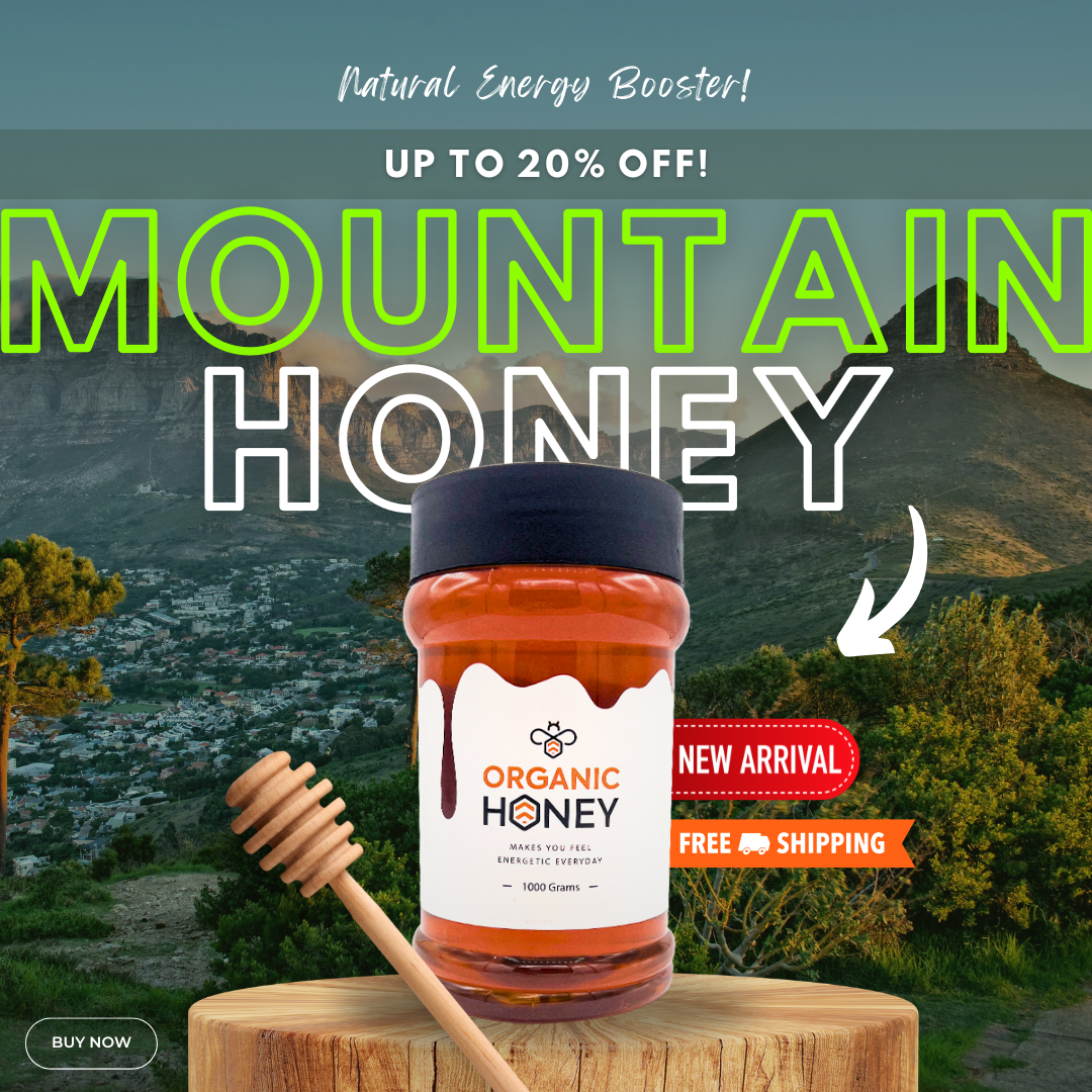 Mountain Honey - Natural Raw Organic