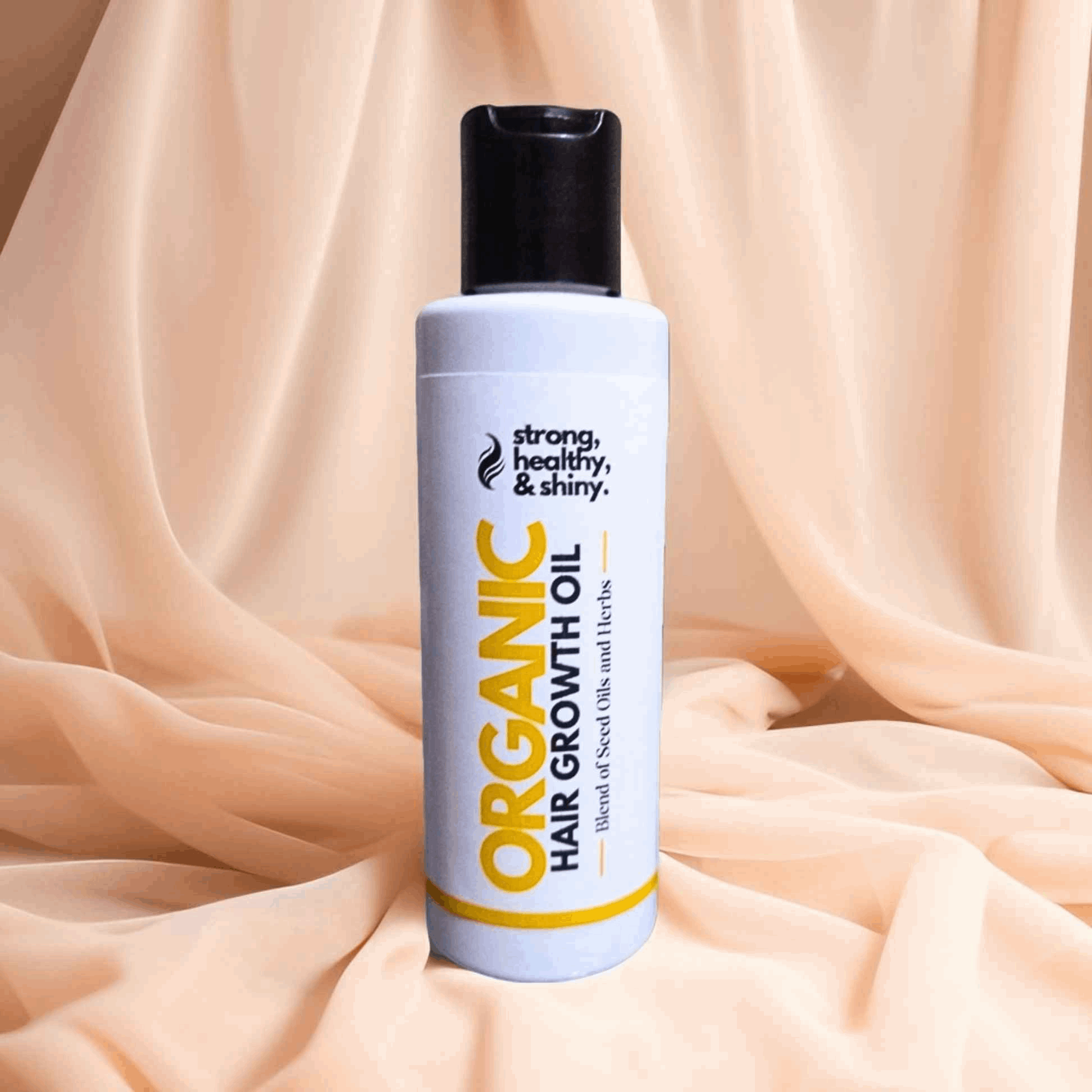 Organic Hair Growth Oil - 135ml - Natural Cold Pressed - The Organic Store