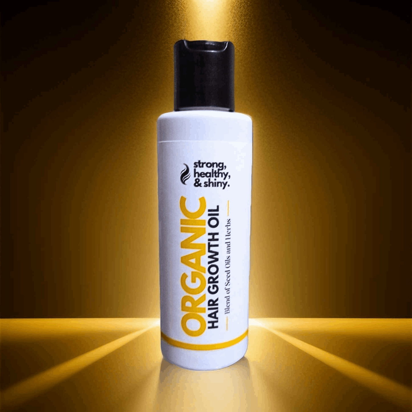 Organic Hair Growth Oil - 135ml - Natural Cold Pressed - The Organic Store