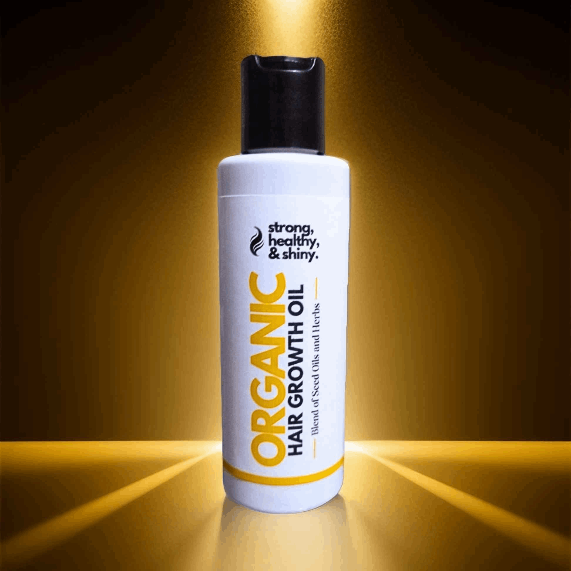 Organic Hair Growth Oil - 135ml - Natural Cold Pressed - The Organic Store