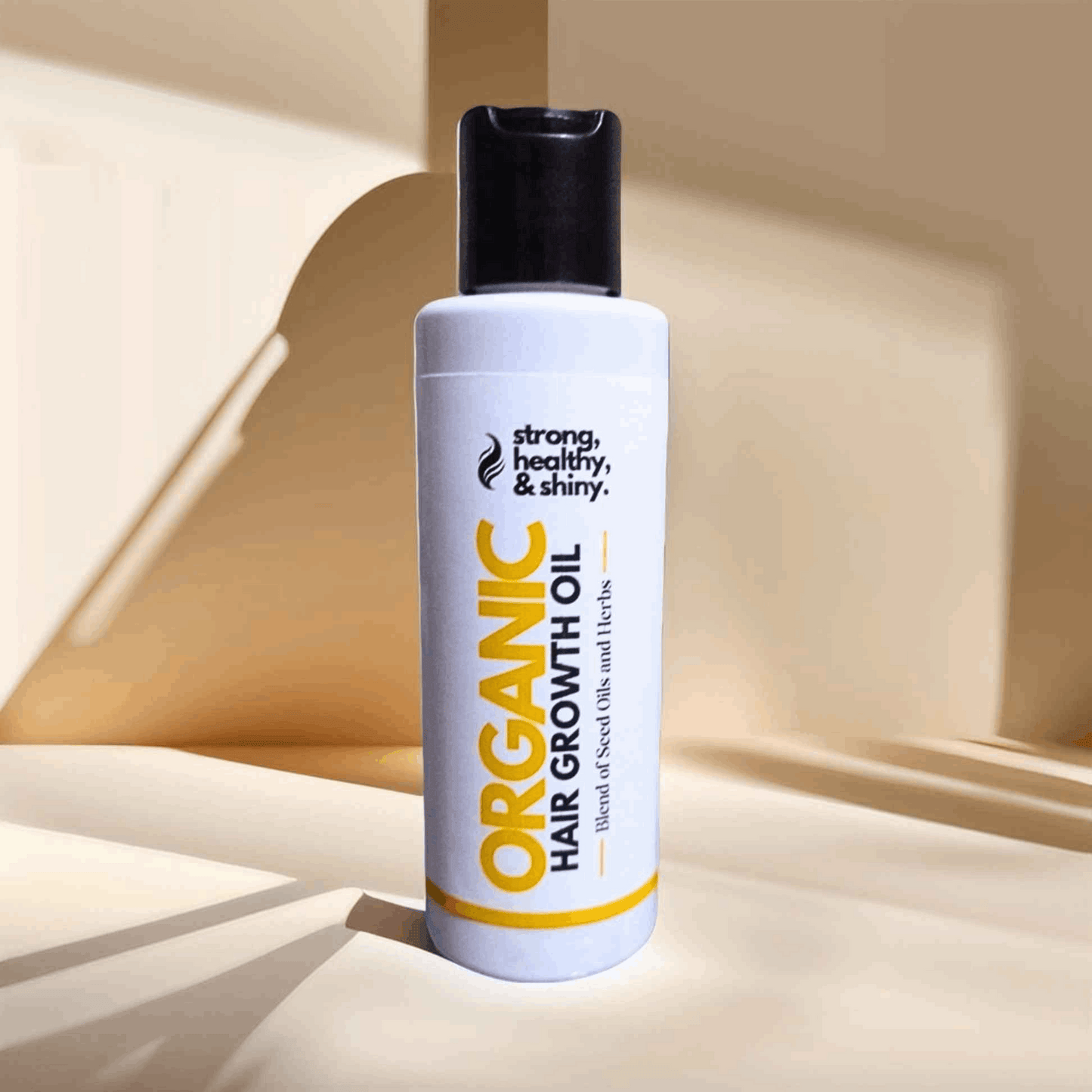 Organic Hair Growth Oil - 135ml - Natural Cold Pressed - The Organic Store