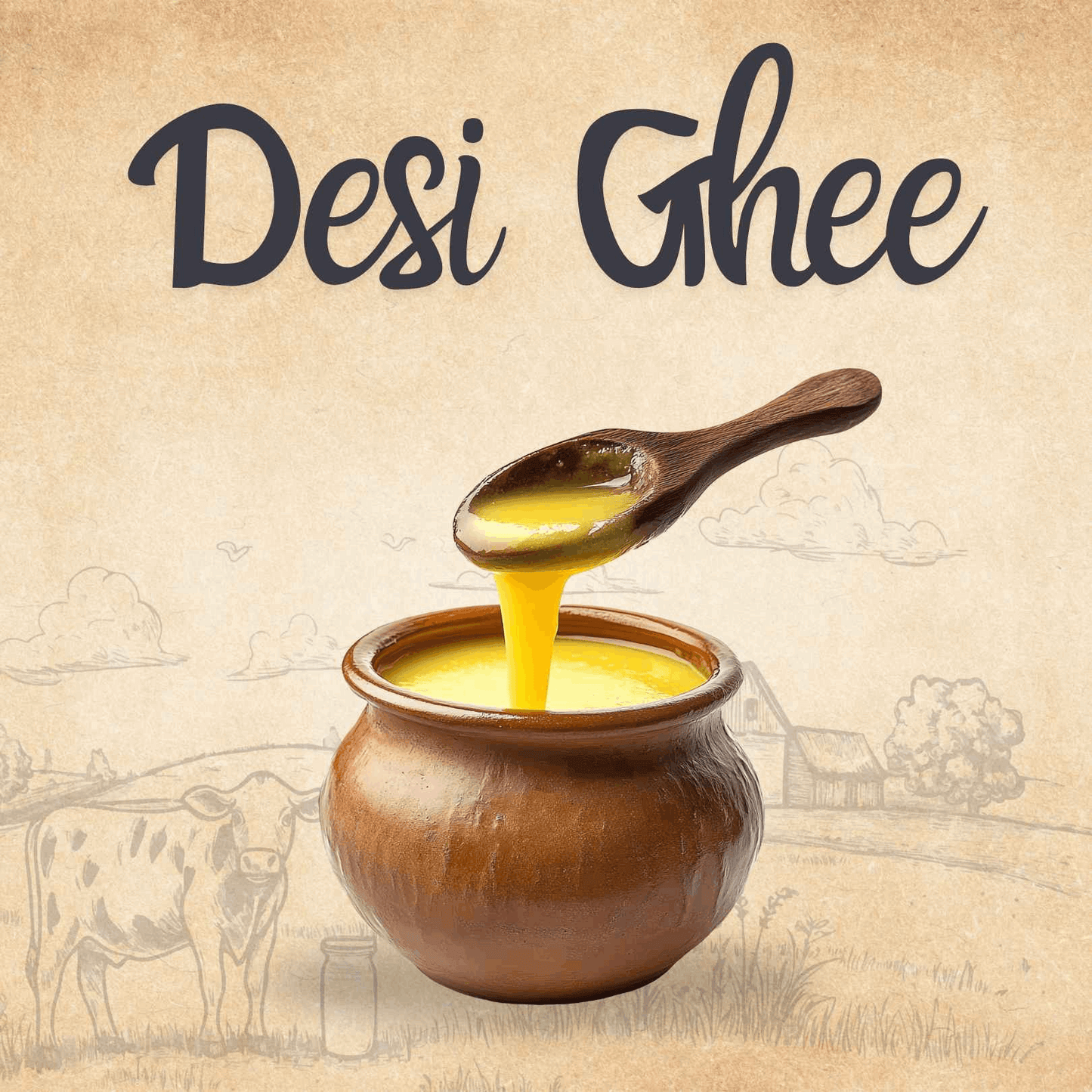 Pure Traditional Desi Ghee خالص دیسی گھی - The Organic Store