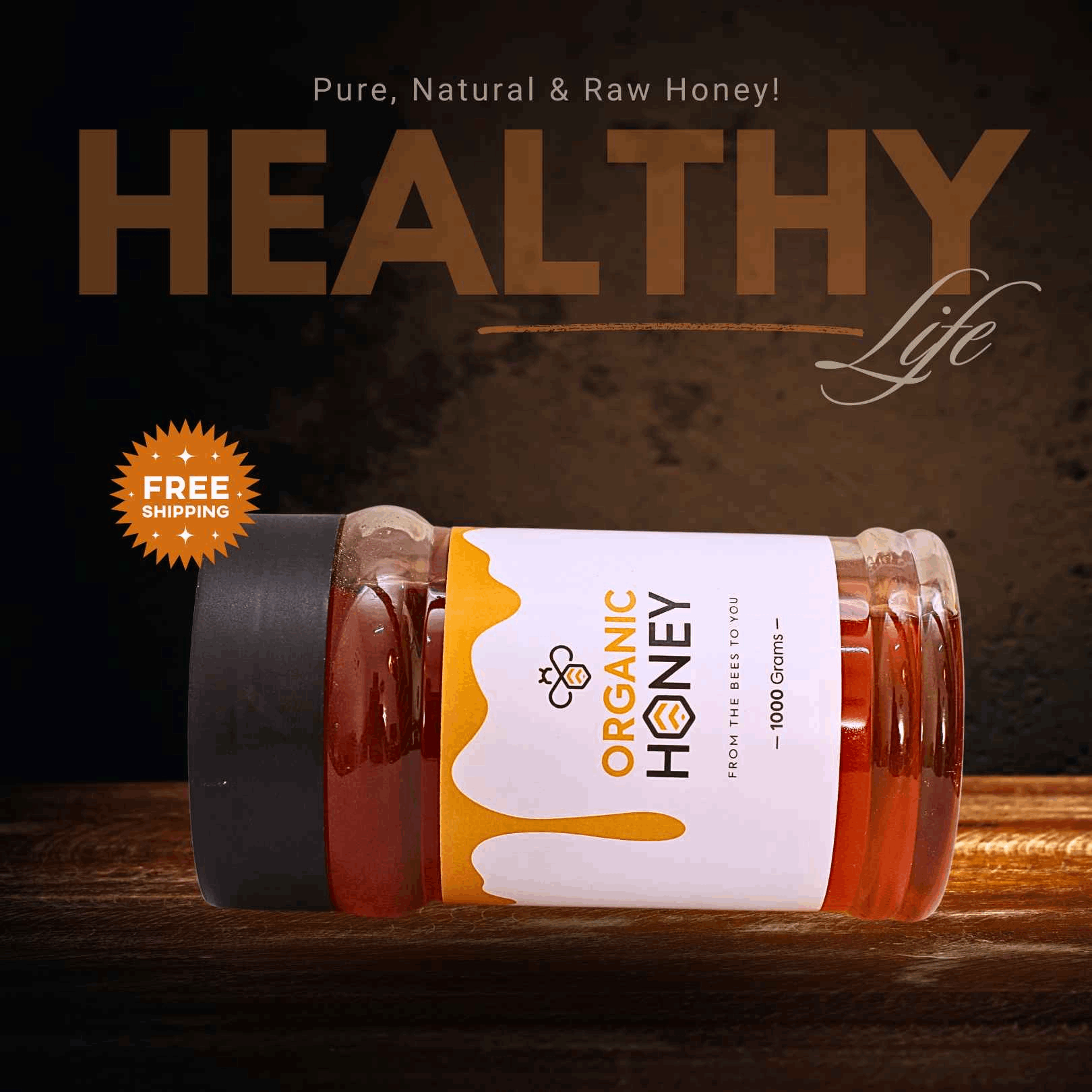 Organic Honey - Pure, Natural & Raw - The Organic Store