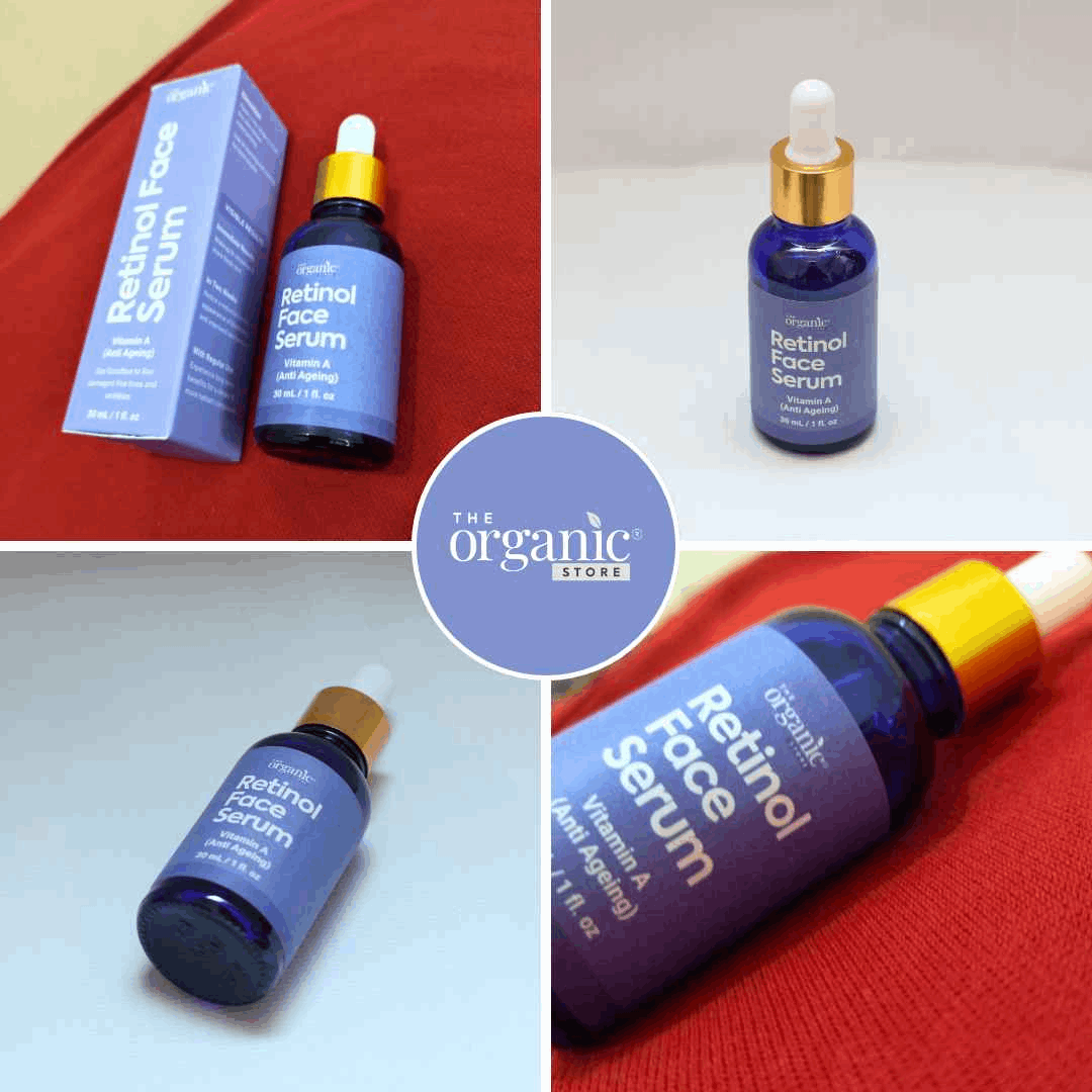 Retinol Serum by The Organic Store - Vitamin A - 30ml - Fragrance Free - The Organic Store
