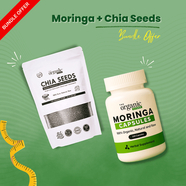 Moringa Capsule + Chia Seeds Bundle