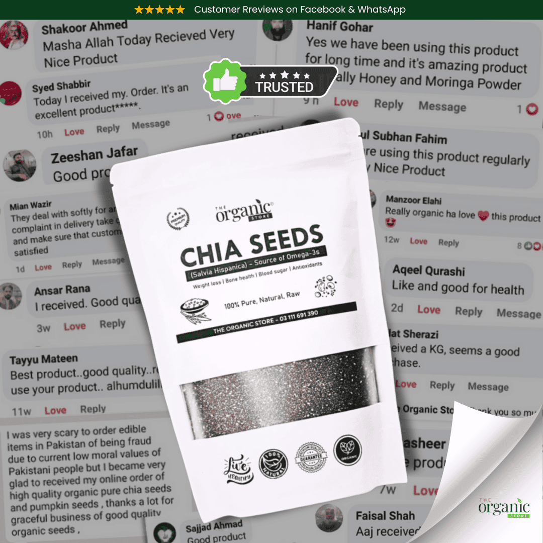 Moringa Capsule + Chia Seeds Bundle