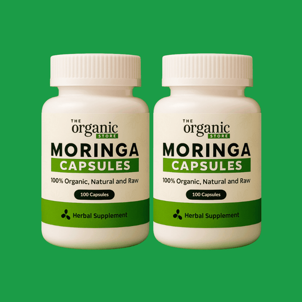 Bundle Offer - 200 Moringa Capsules - Moringa Leaf, Immune Support