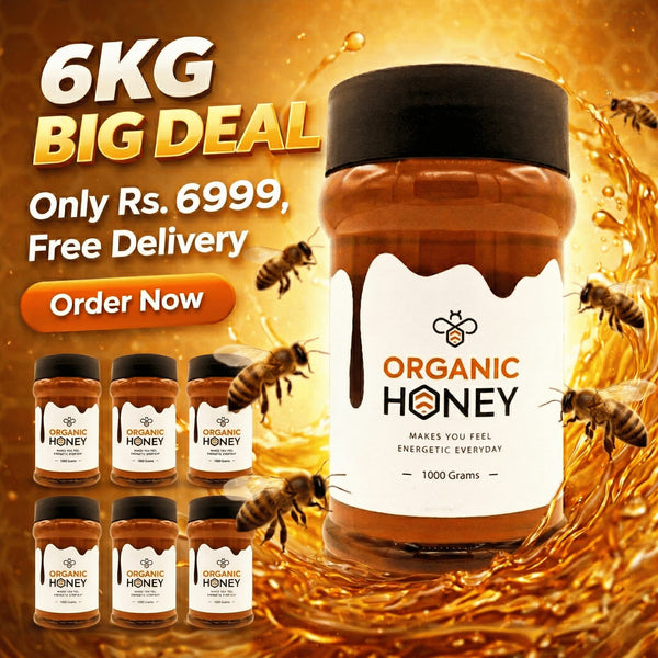 🍯 6kg Pure Organic Honey — Just Rs. 6,999!