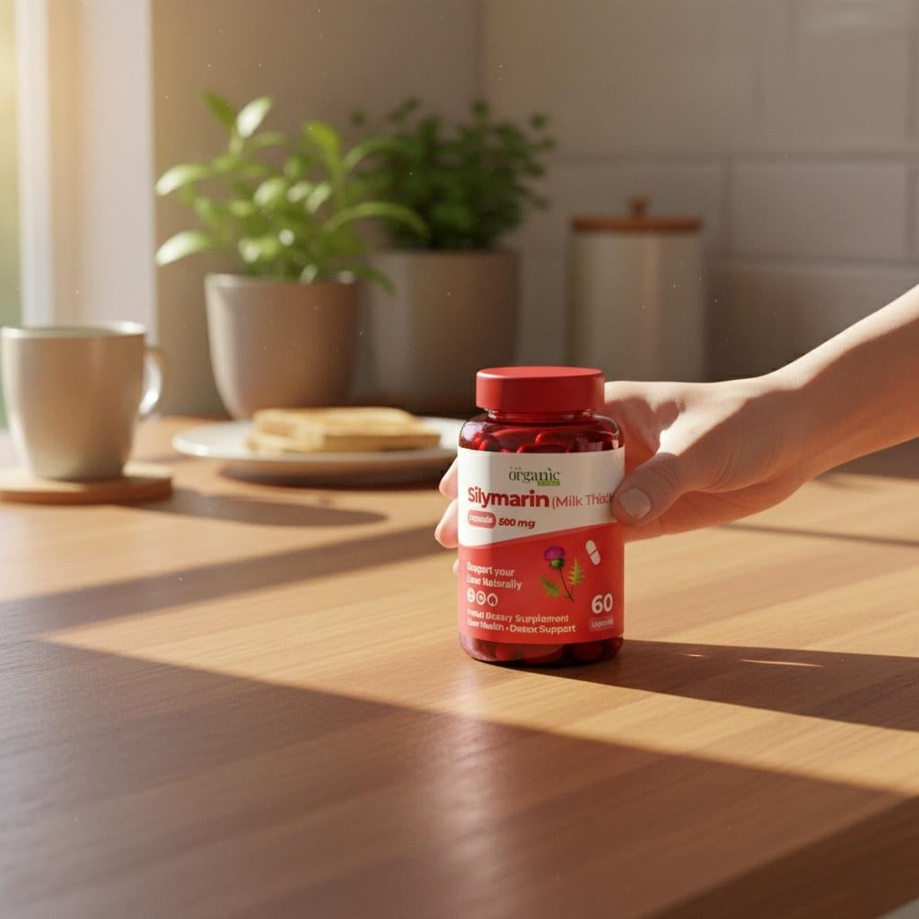 Silymarin Capsules (Milk Thistle) 500mg – Liver Support