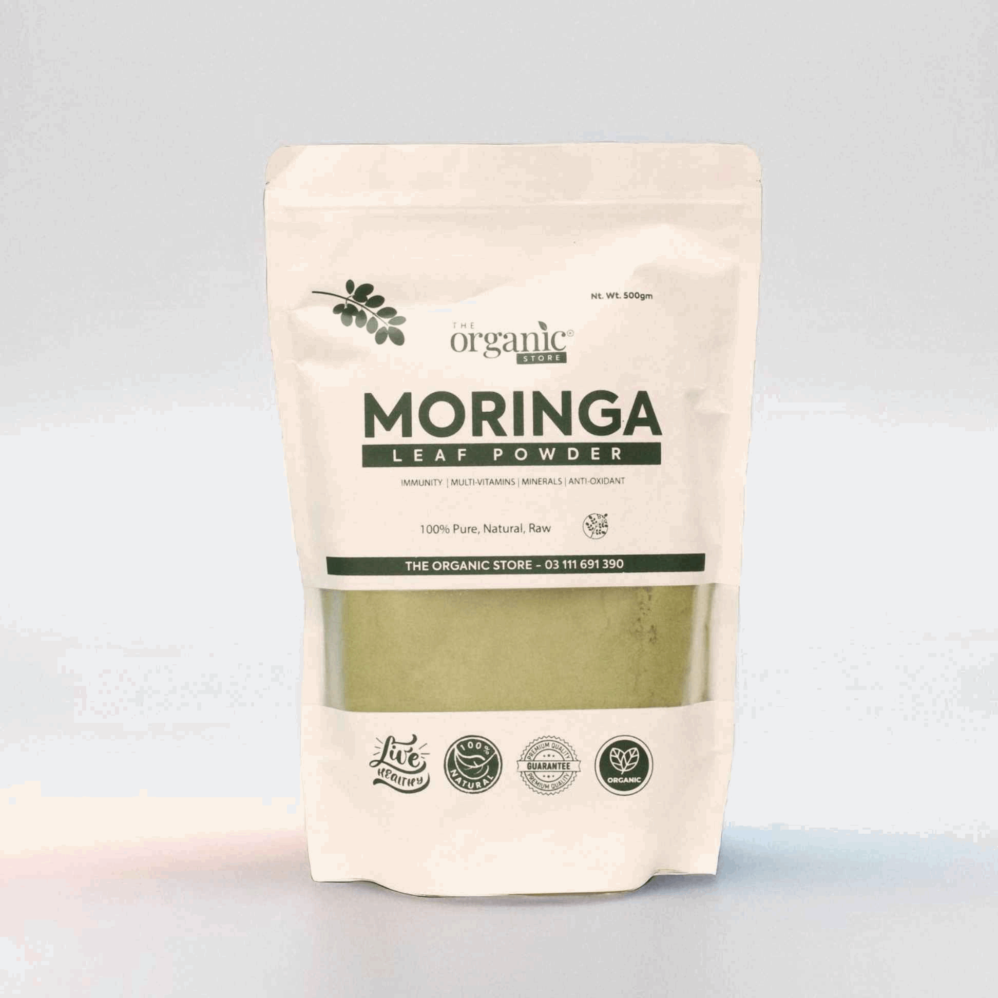 Moringa Oleifera Leaves Powder - 1 kg - Free Shipping (سوہانجنا) - The Organic Store