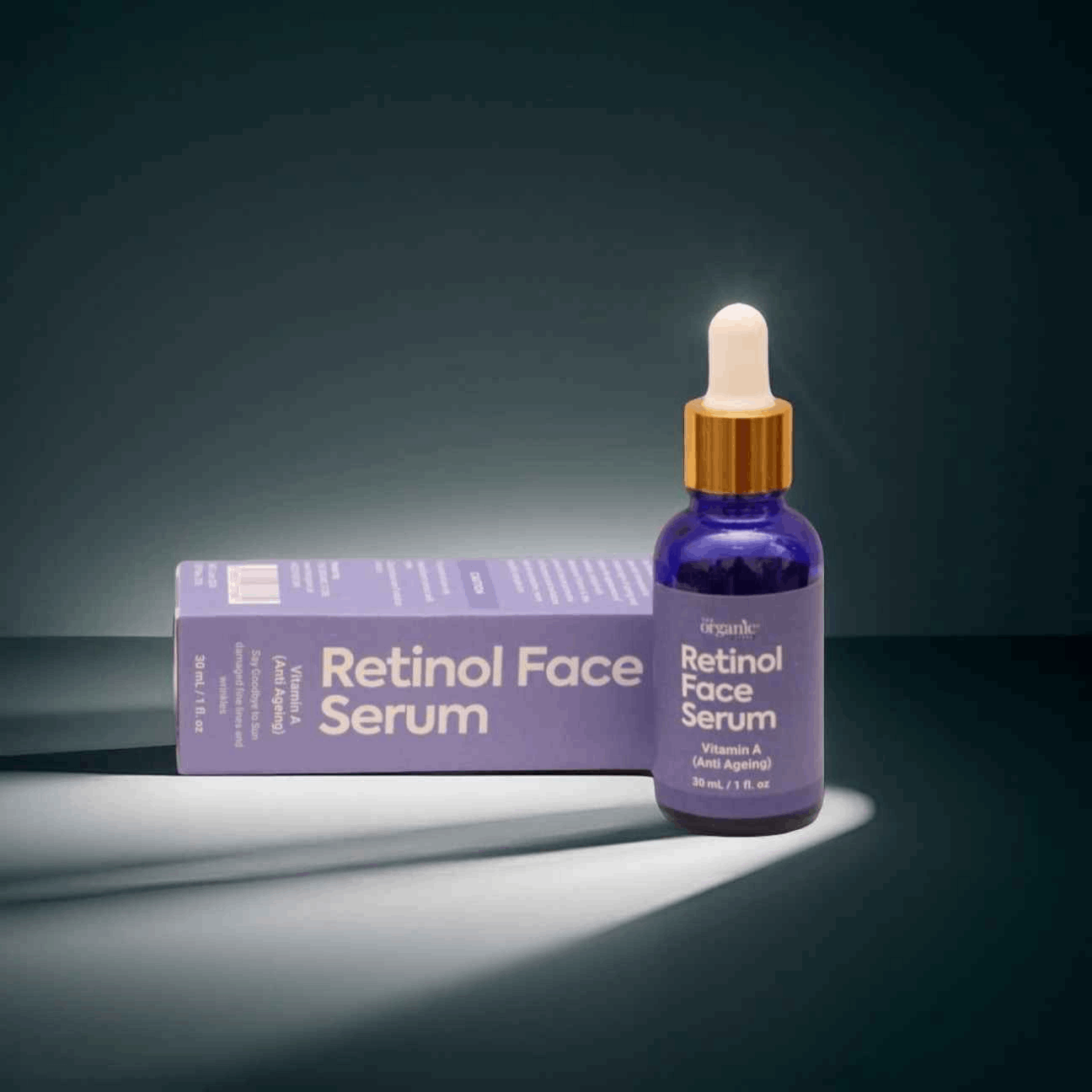 Retinol Serum by The Organic Store - Vitamin A - 30ml - Fragrance Free - The Organic Store