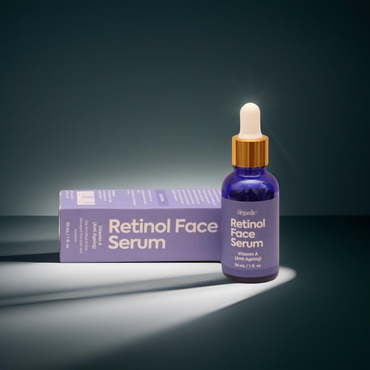 Retinol Serum by The Organic Store - Vitamin A - 30ml - Fragrance Free