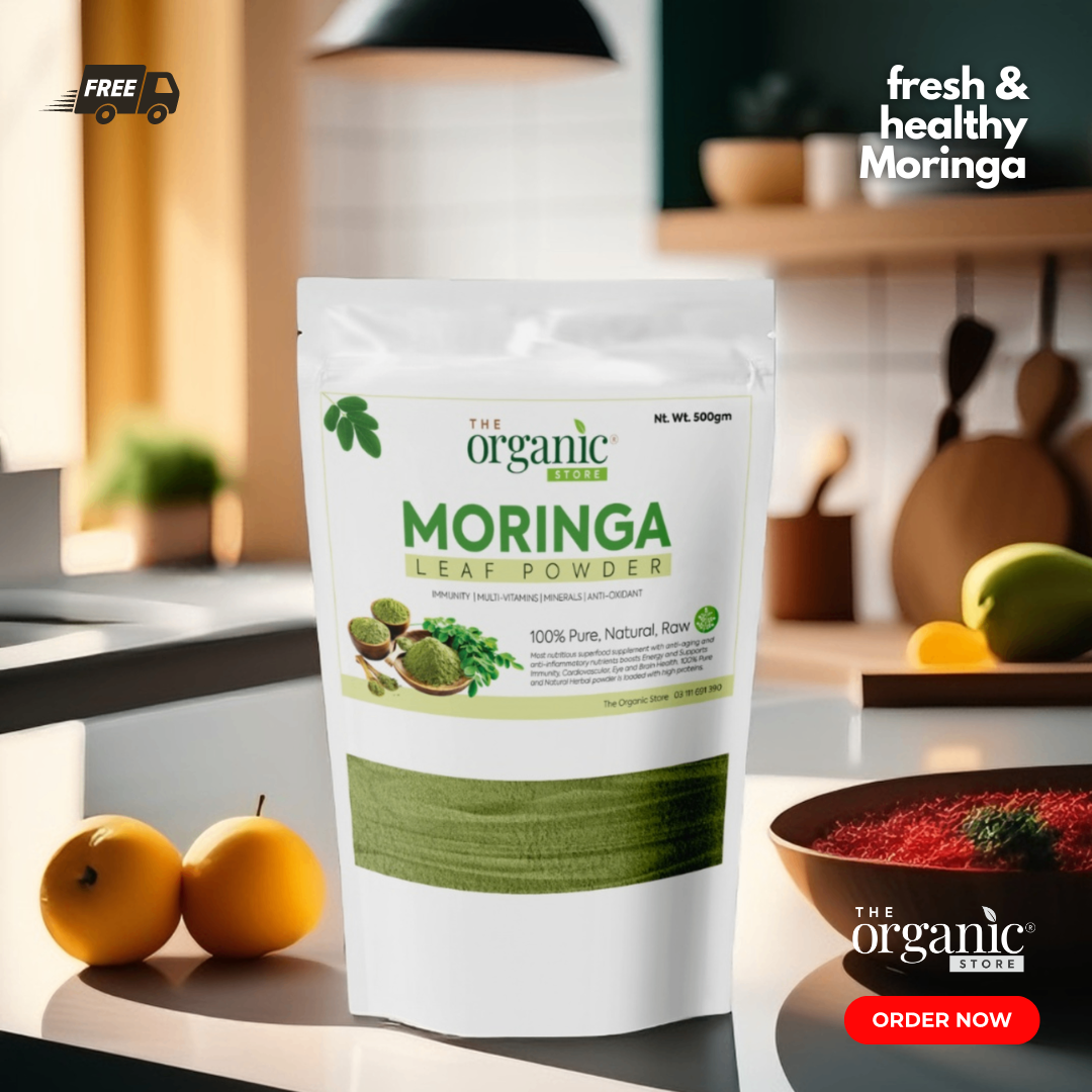 Moringa Leaves Powder - Raw, Pure, Natural - Oleifera