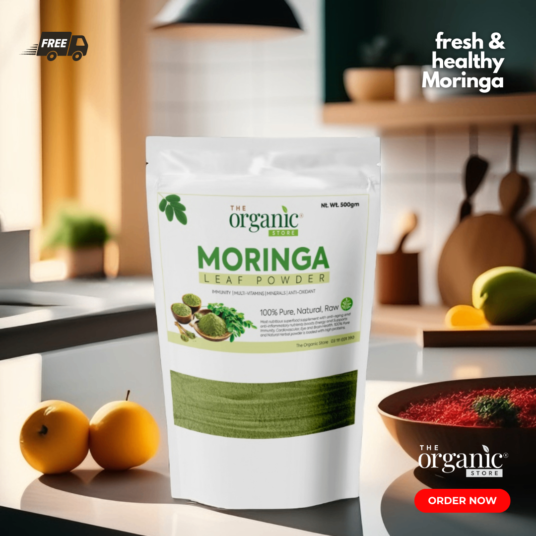 Moringa Oleifera Leaves Powder - 1 kg - Free Shipping (سوہانجنا)